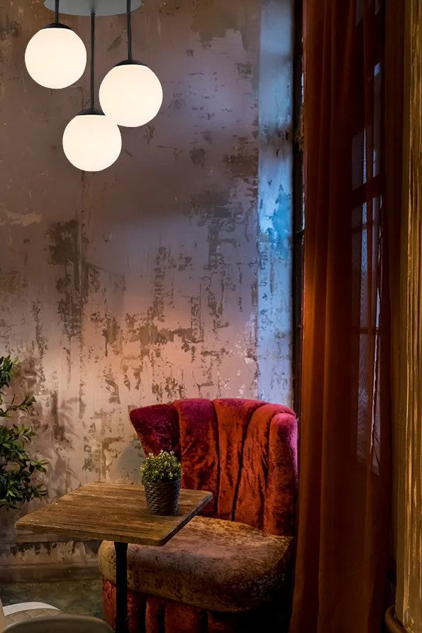 LAMPA SUFITOWA WISZĄCA APP1815-3CPR BLACK 4