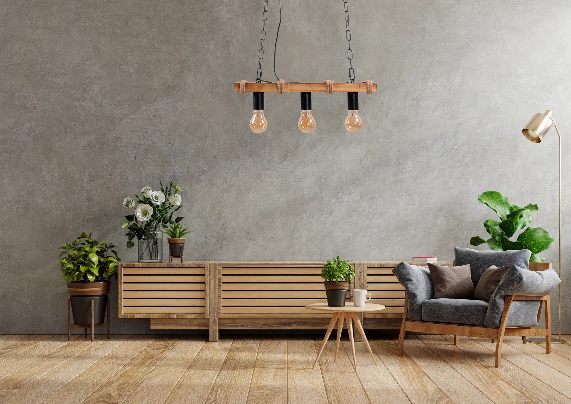 LAMPA SUFITOWA WISZĄCA BOHO LINE APP1319-3CP 4