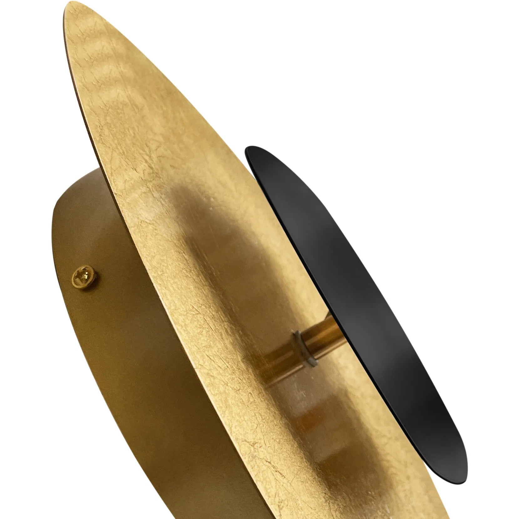 LAMPA ŚCIENNA KINKIET APP1270 CZARNA/ZŁOTA 4