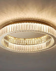 LAMPA KRYSZTAŁOWA PLAFON APP1724-C 60cm ZŁOTA SZCZOTKOWANA 4