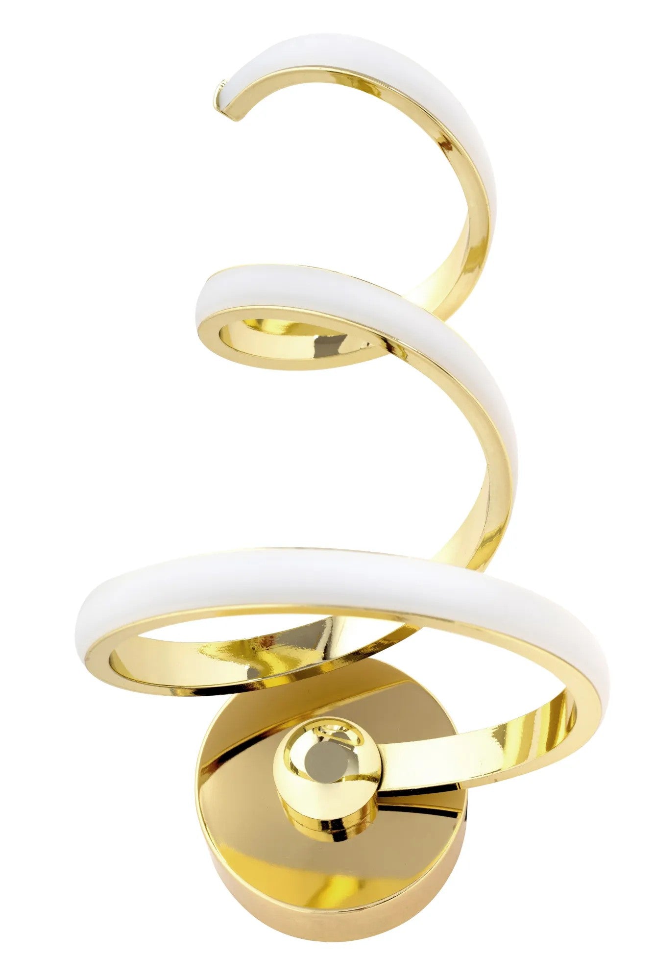LAMPA ŚCIENNA KINKIET LED SPRING UP APP830-W Złota 4