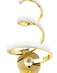 LAMPA ŚCIENNA KINKIET LED SPRING UP APP830-W Złota 4