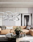 LAMPA WISZĄCA LED G002-CP CHROM 4