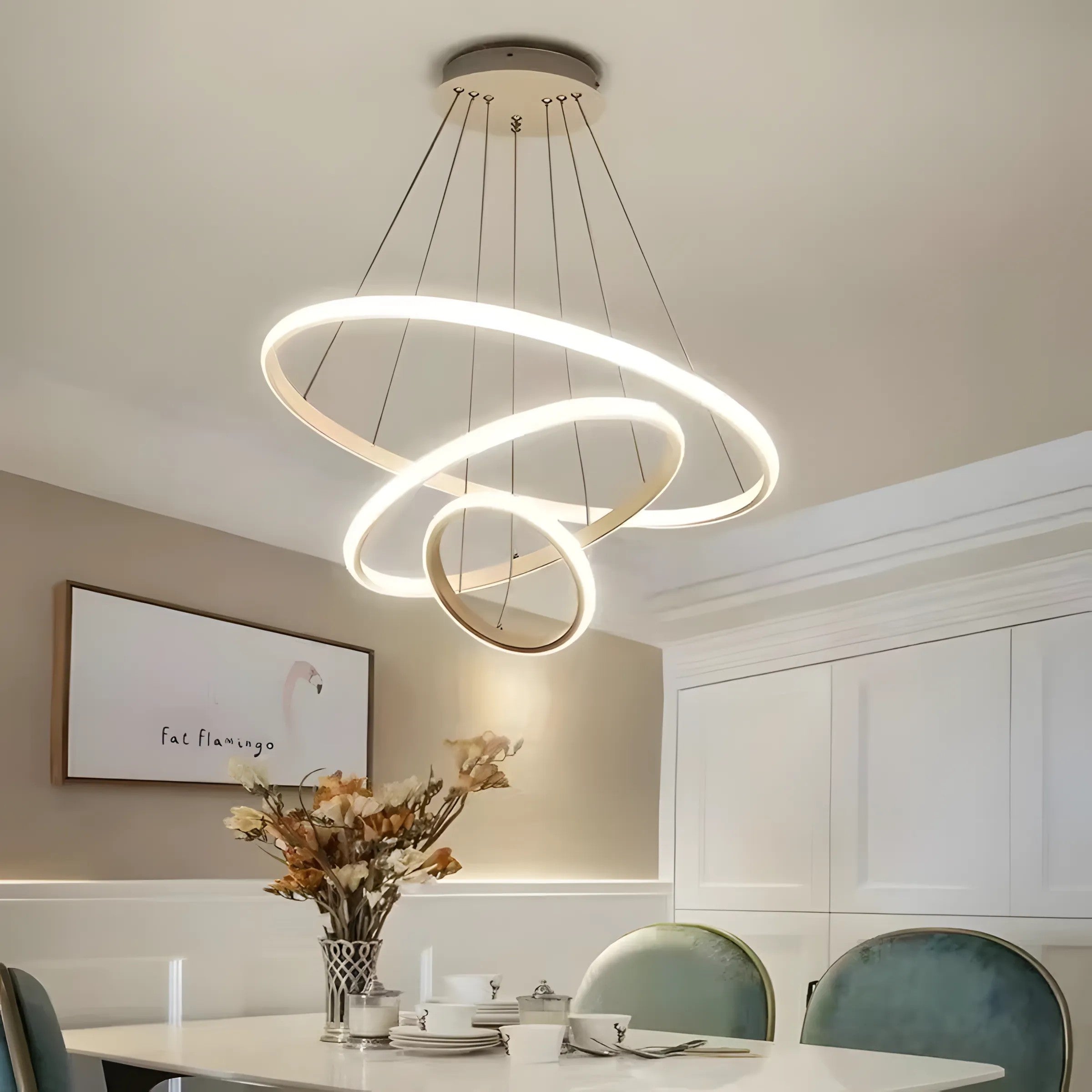 Lampa Wisząca LHJ010-CP4 BRUSH GOLD 4
