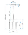 Lampa Sufitowa Nowoczesna APP957-1CP Biała 4