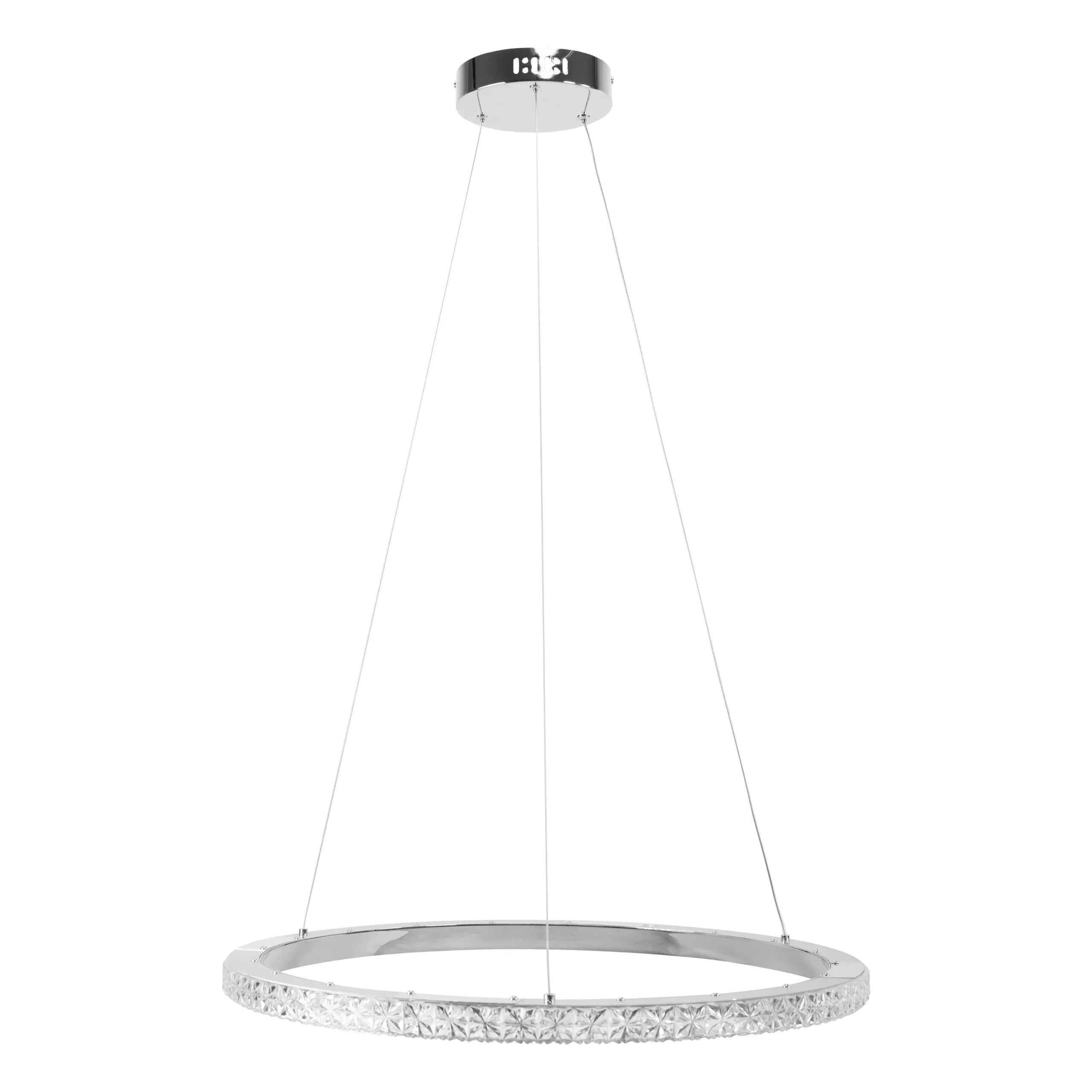 LAMPA WISZĄCA LED MS010-CP 59cm Chrom 4