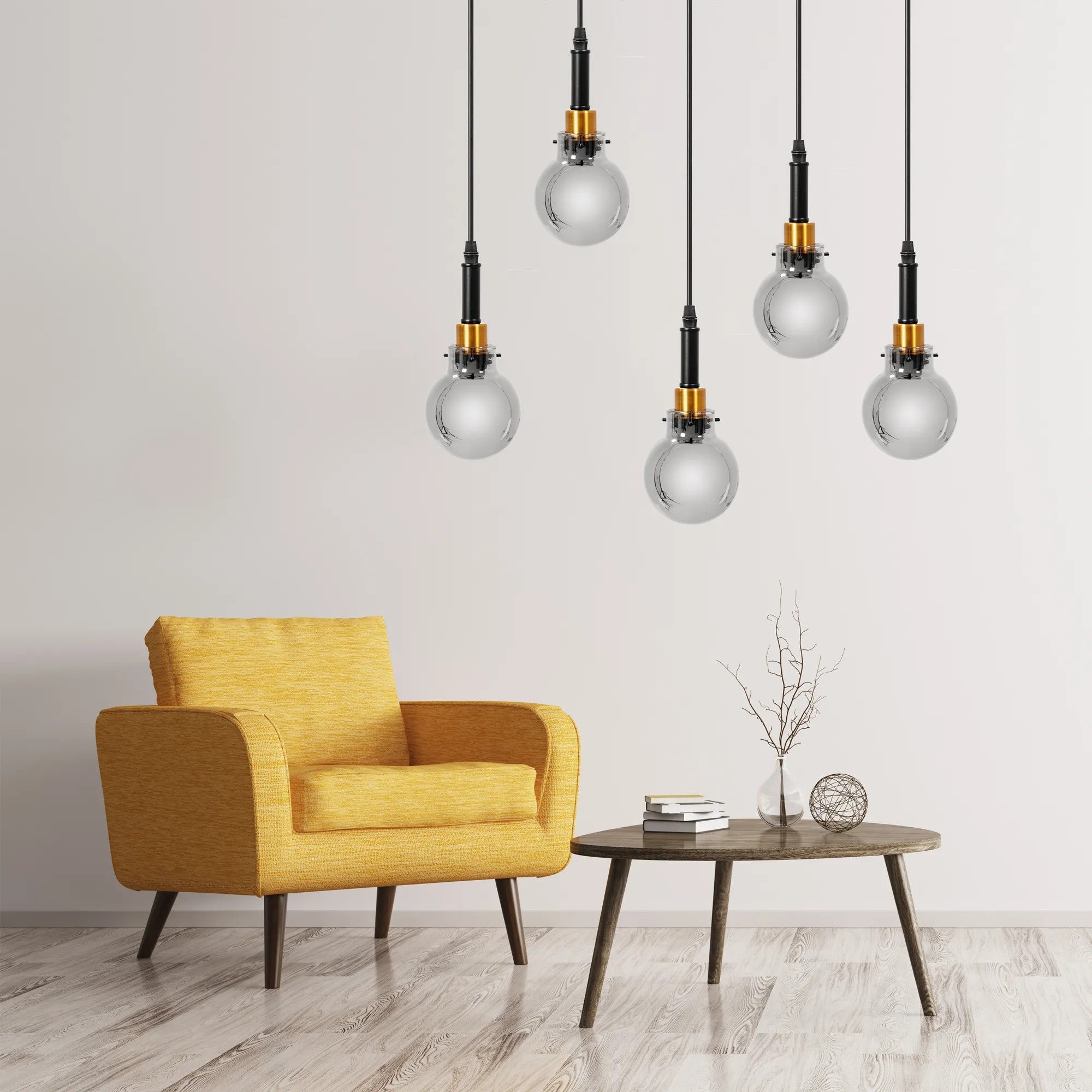 Lampa Wisząca APP1126-5CP 4