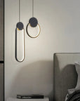 Lampa Sufitowa Wisząca LED APP851-CP Czarna 4