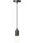 Lampa Sufitowa Wisząca Oprawka APP342-1CP CZARNA 4