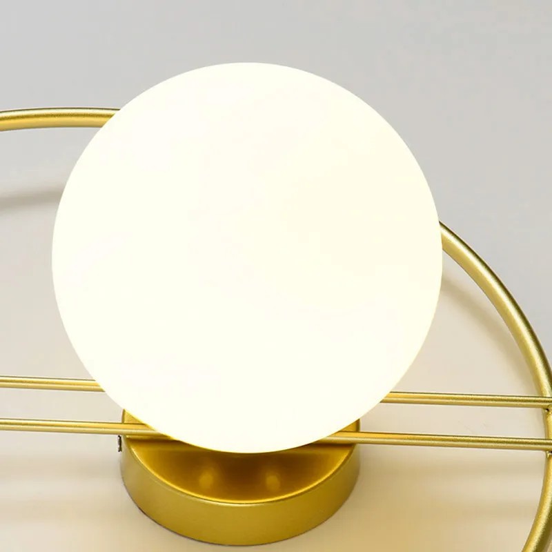 LAMPA ŚCIENNA KINKIET APP1436-W GOLD 4