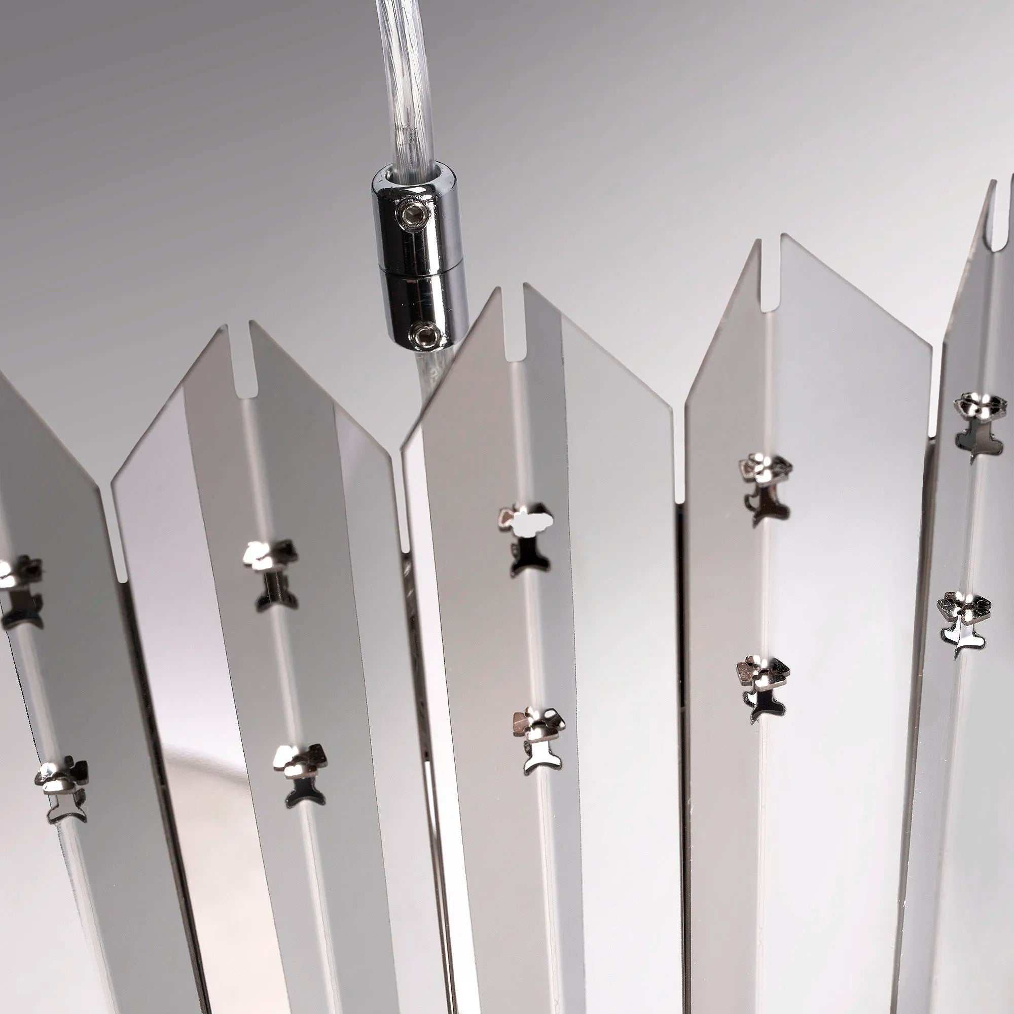 Lampa Wisząca Metalowa APP1763-8CP CHROME 4