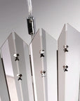 Lampa Wisząca Metalowa APP1763-8CP CHROME 4