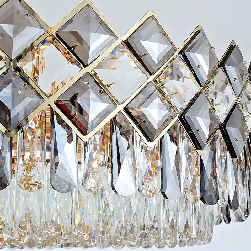 Lampa Kryształowa Wisząca APP1540-8CP60 Gold 4