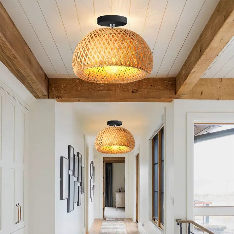 LAMPA WISZĄCA BAMBUSOWA APP1638-1CP 4