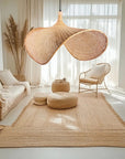 LAMPA WISZĄCA BAMBUSOWA APP1641-1CP 50cm 4