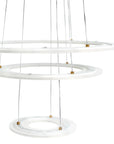 LAMPA SUFITOWA WISZĄCA LED G041-3CP Szczotkowane Złoto 4