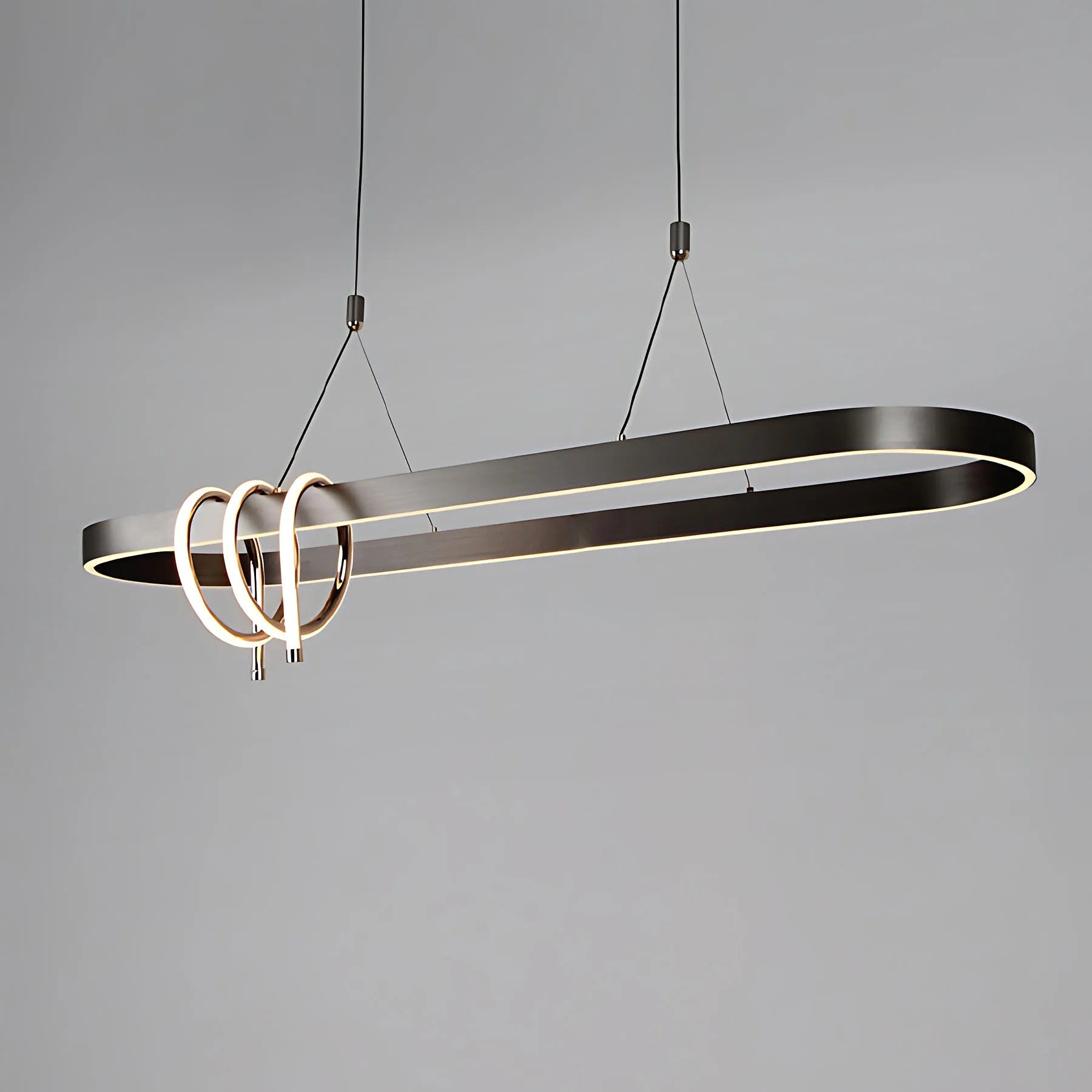 Lampa WISZĄCA LED LHJ040-CP 120 Cm CZARNA 4