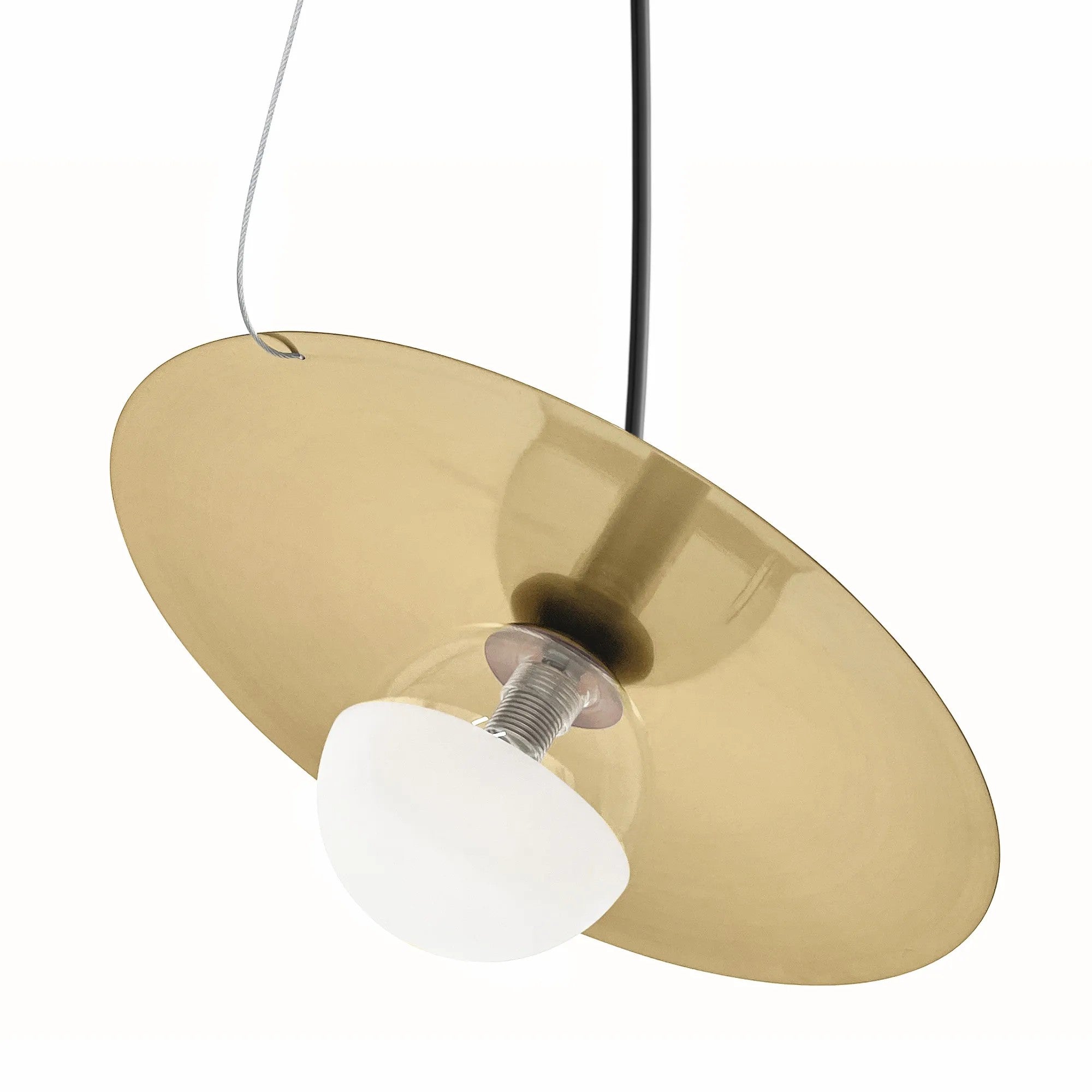LAMPA SUFITOWA WISZĄCA APP1417-CP Czarna/złota 4