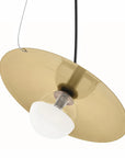 LAMPA SUFITOWA WISZĄCA APP1417-CP Czarna/złota 4