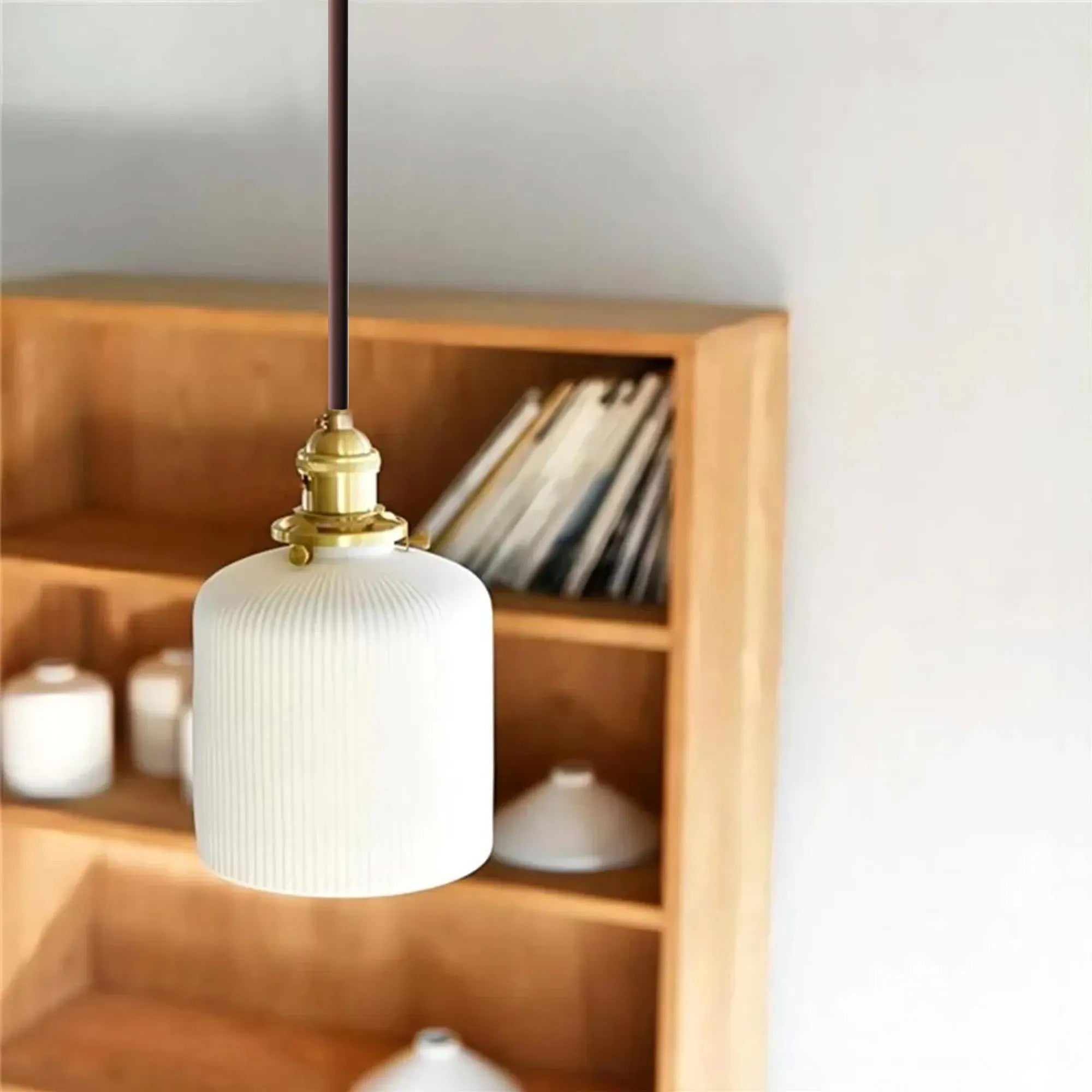 Lampa Wisząca APP1173 Biała 4