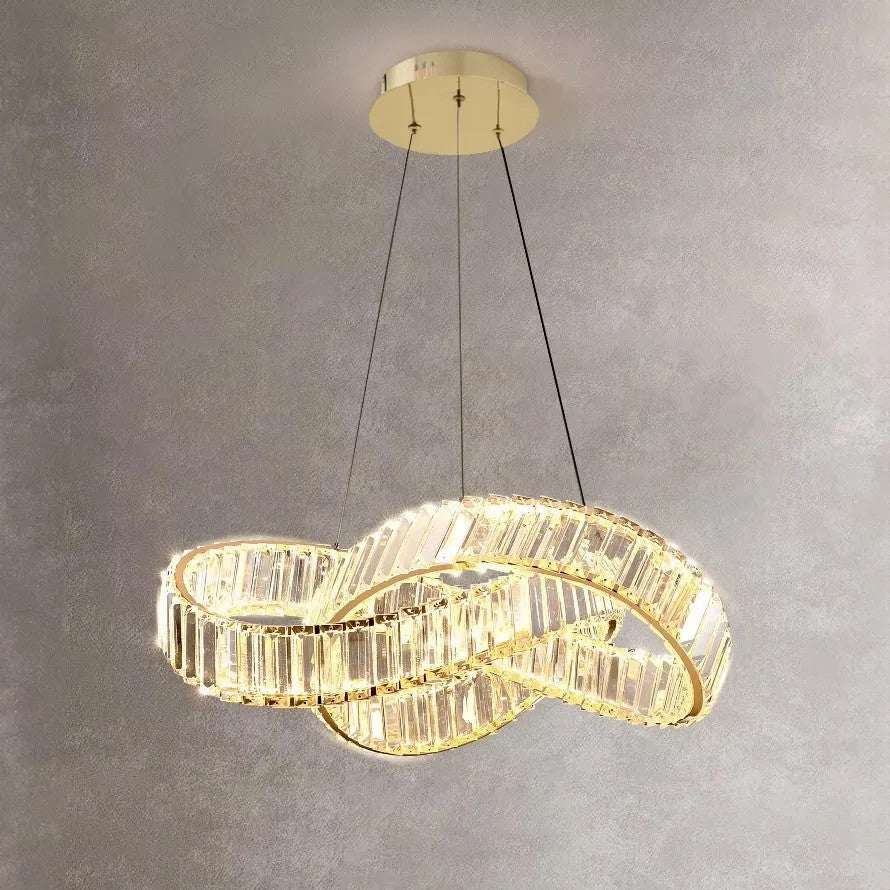 LAMPA SUFITOWA WISZĄCA LED APP1538-CP GOLD 4