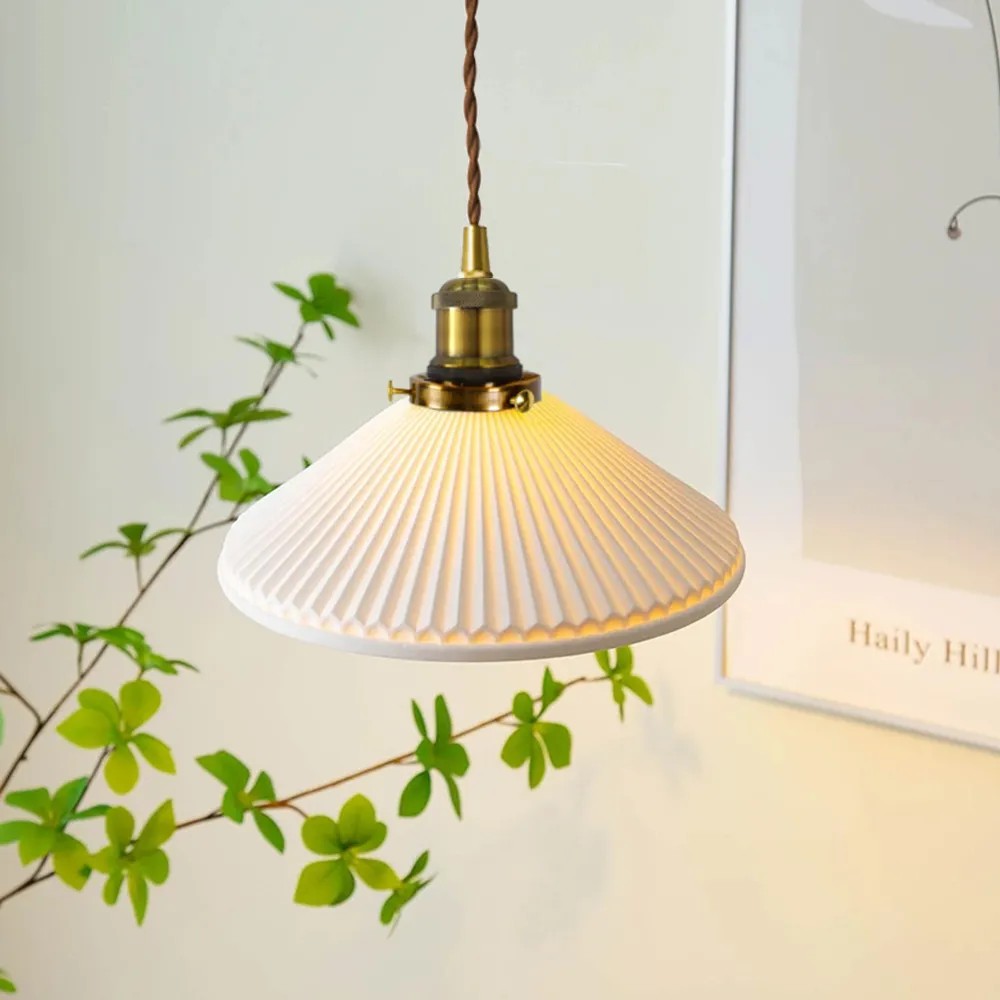 Lampa Wisząca APP1172-1CP Biała 4