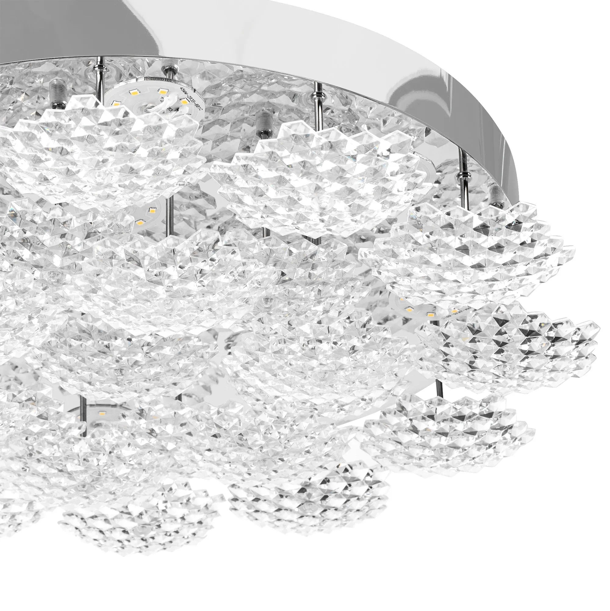 Plafon LED Kryształowy MS014-C Chrome 4