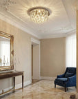 LAMPA KRYSZTAŁOWA PLAFON APP1039-3C CHROM 4