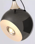 LAMPA SUFITOWA WISZĄCA LED G087-1CP Czarna Metaliczna 4