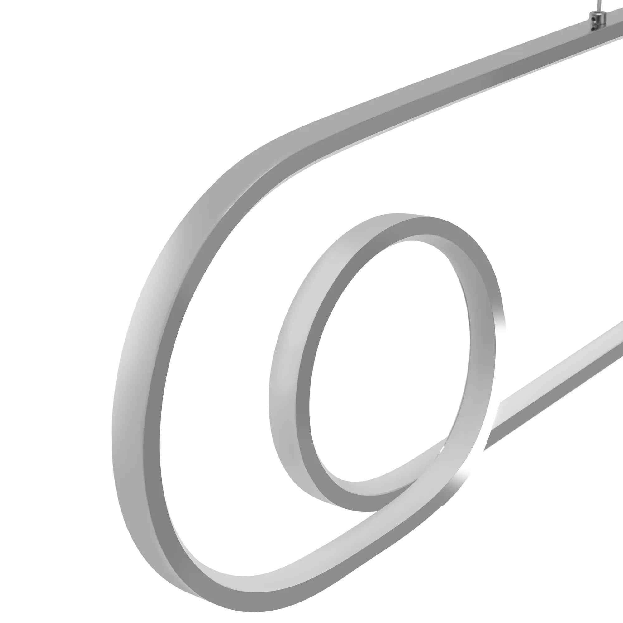 Lampa Sufitowa Wisząca LED APP810-CP CHROM + Pilot 4