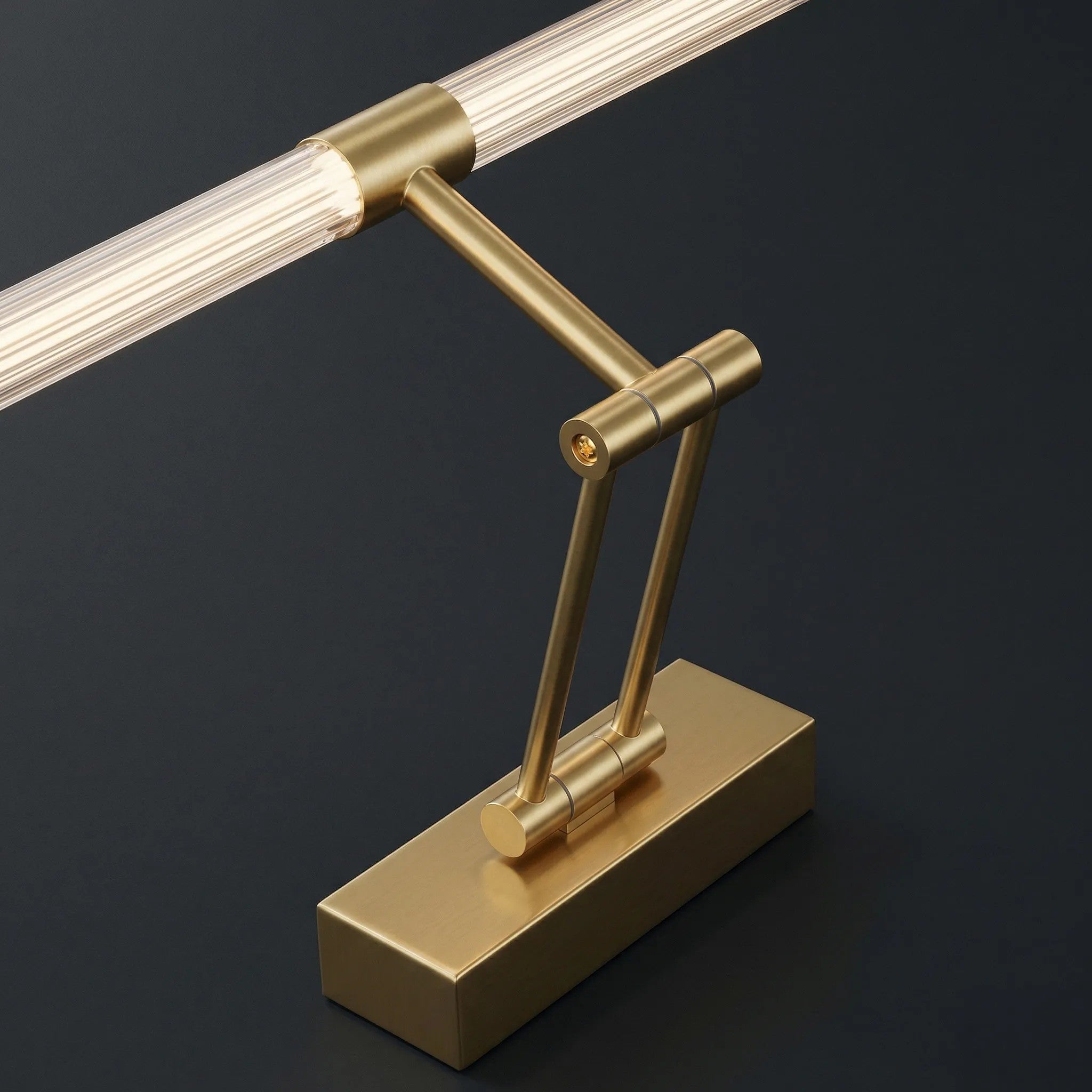 Kinkiet Łazienkowy LED APP1900-1W 60cm Złoty Szczotkowany 4