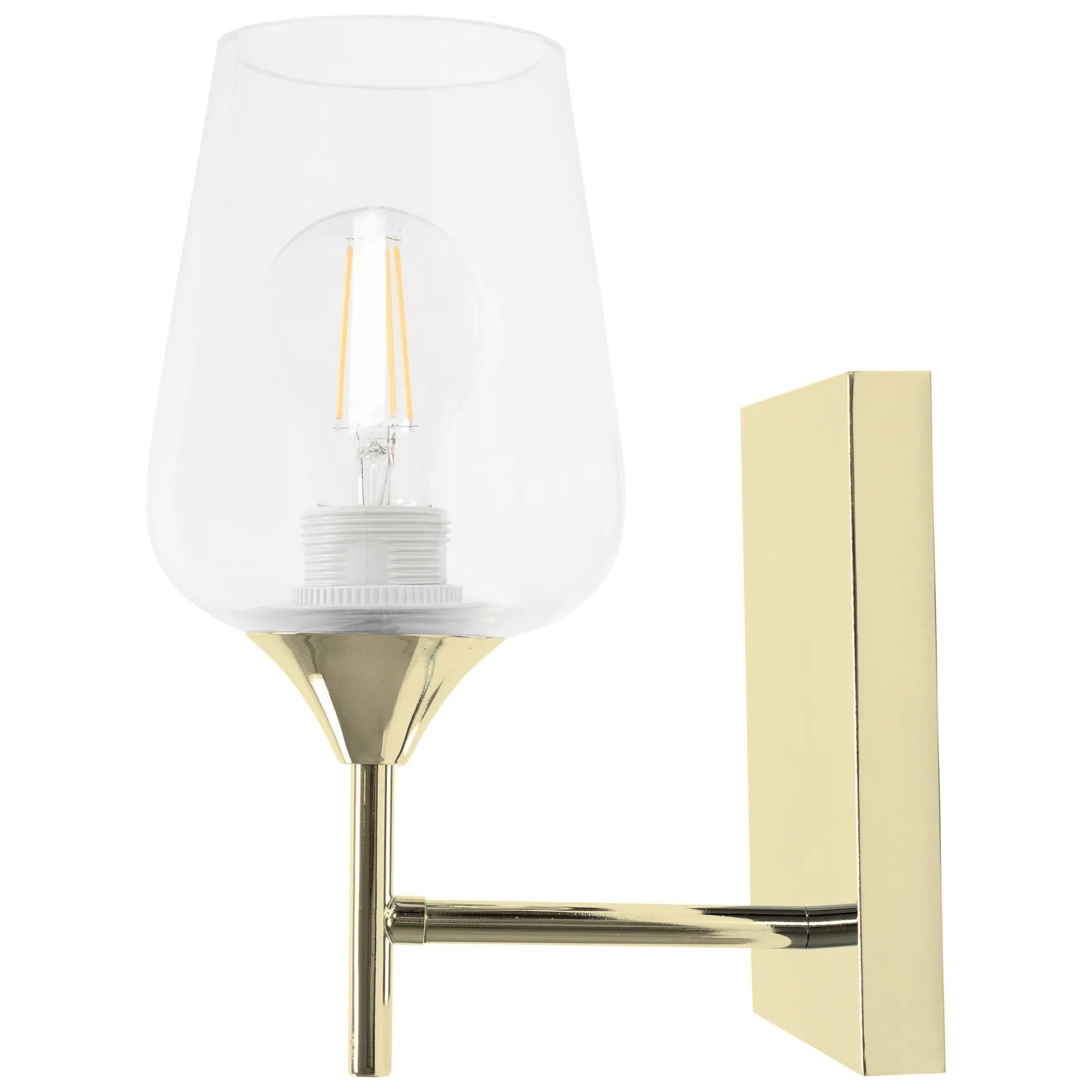 LAMPA ŚCIENNA KINKIET APP1232-1W Złota 4