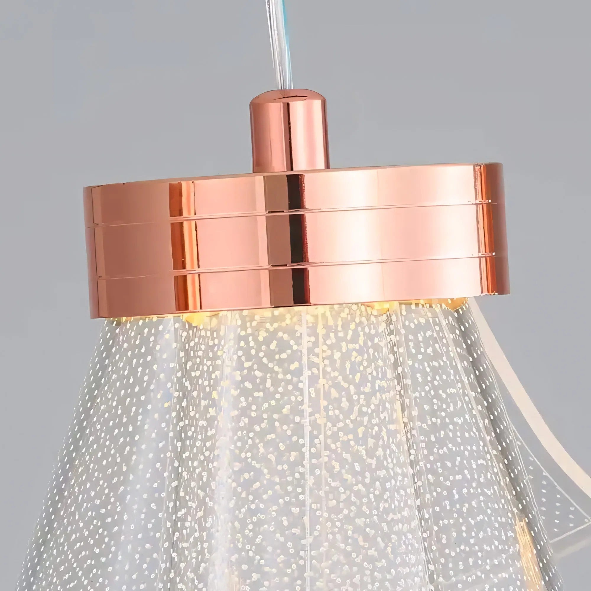LAMPA ŚCIENNA KINKIET APP1766-1W RÓŻOWE ZŁOTO 4