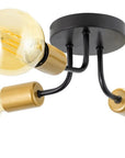 Lampa Wisząca APP1117-3C Czarno Złota 4