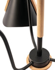 Lampa Sufitowa Skandynawska Trójramienna APP605-3C Czarna 4