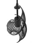 Lampa Sufitowa Nowoczesna Loft APP977-1CP Czarna 4