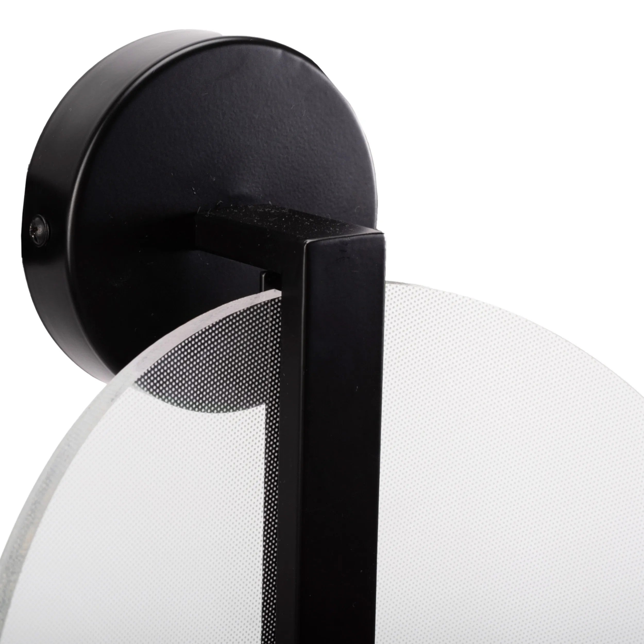 LAMPA ŚCIENNA KINKIET APP1313-W Czarna 4