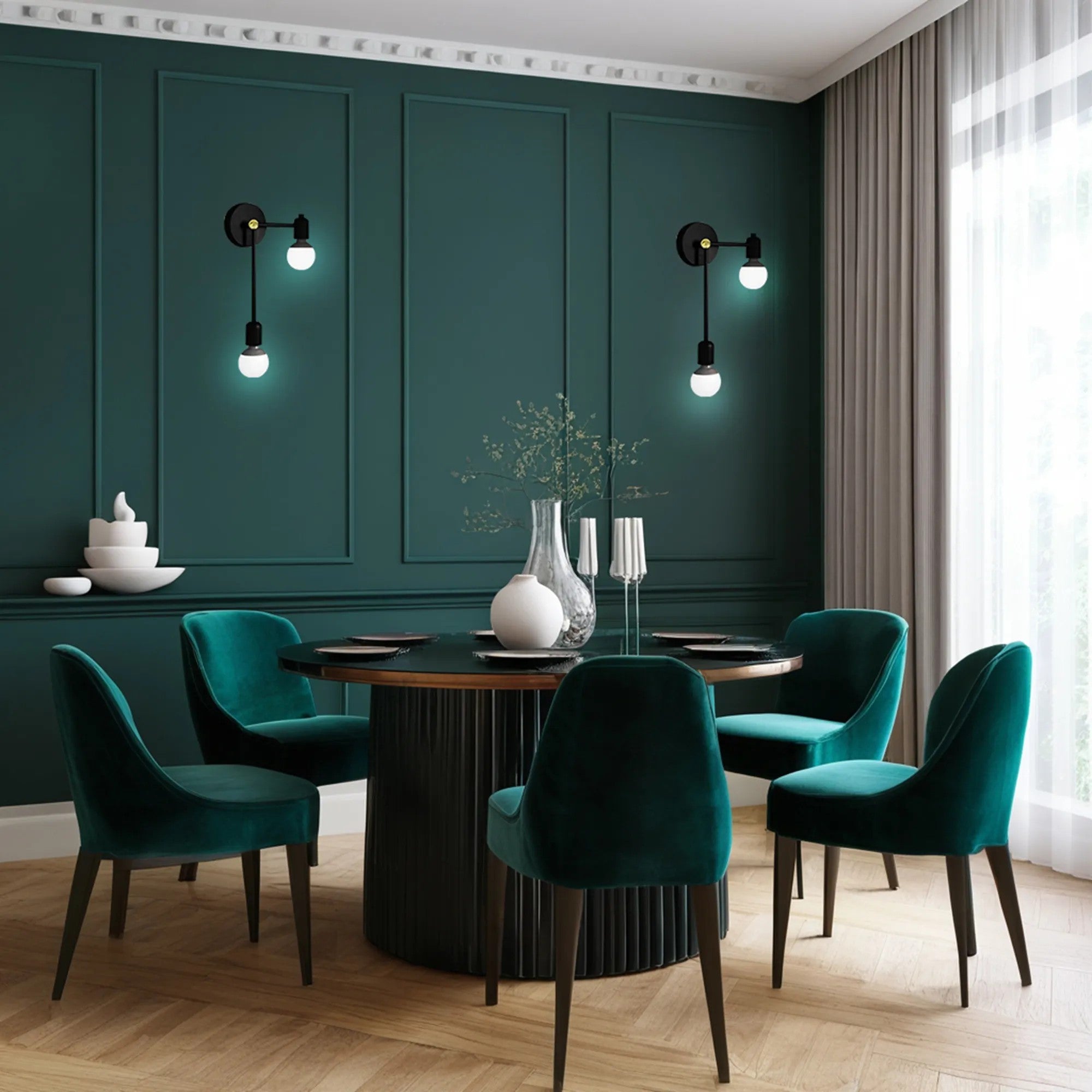 Kinkiet APP1707-2W CZARNY 4