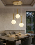 LAMPA SUFITOWA WISZĄCA G179-3CP ZŁOTA 4