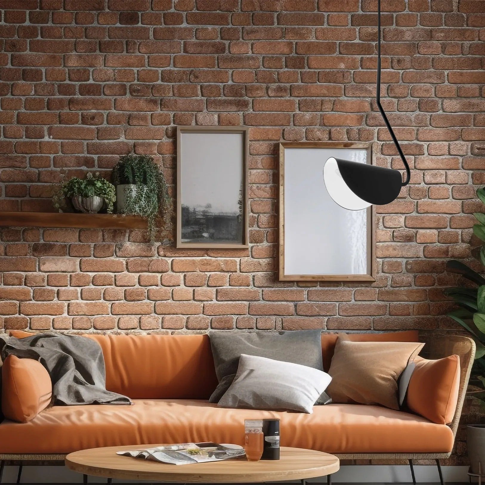 LAMPA SUFITOWA WISZĄCA APP1263-1CP BLACK 4