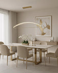 LAMPA SUFITOWA WISZĄCA LED G124-CP Złota 4