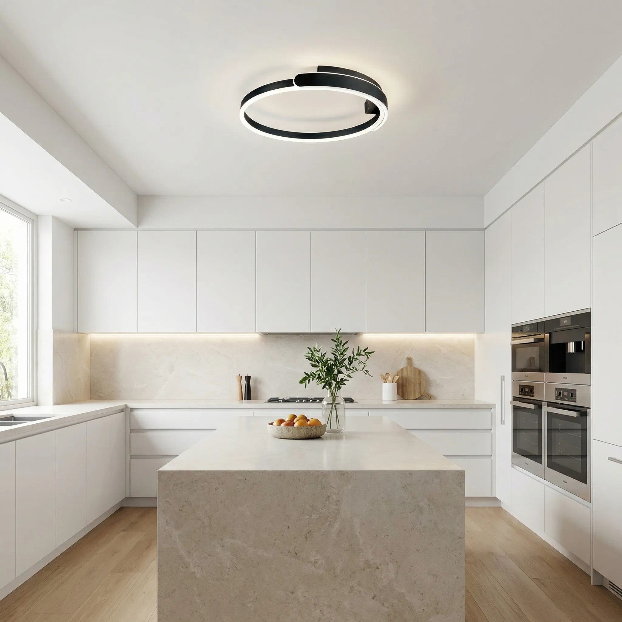 Lampa Sufitowa LED APP1925-C Czarna 4