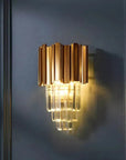 Lampa Kryształowa Kinkiet 312357 Złota 4