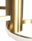 Lampa Sufitowa Plafon APP1402-CW Złota 4