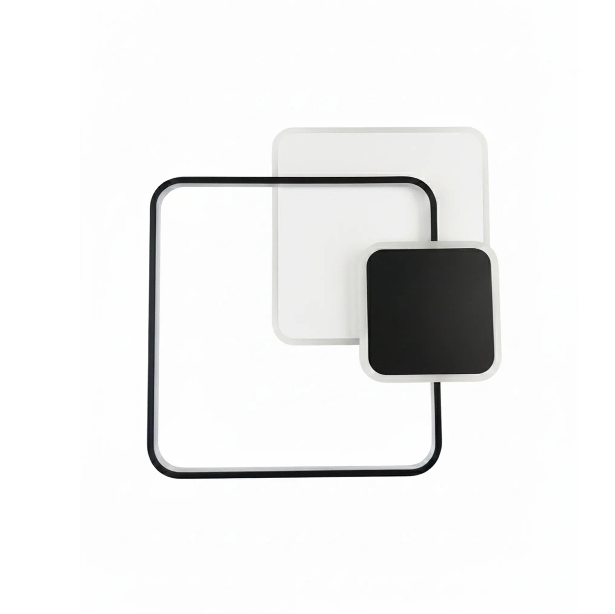 Lampa Sufitowa APP1712-C Plafon LED Czarna + Pilot 4