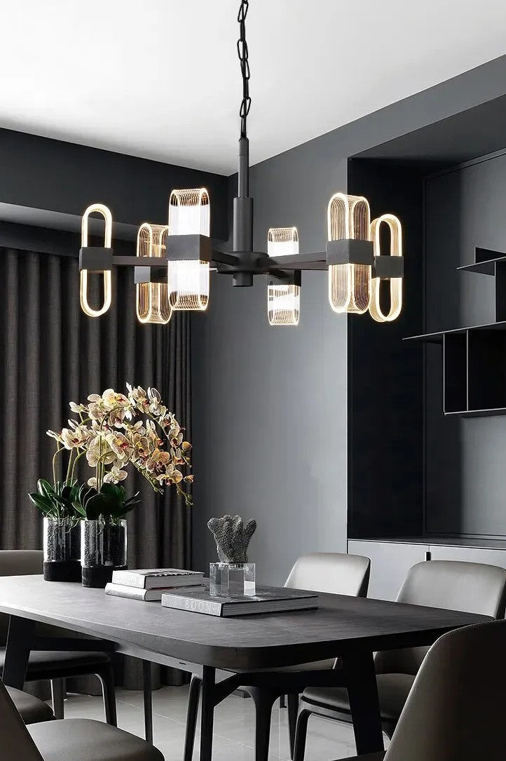 Lampa Sufitowa Wisząca LED MODERN APP770-6C 4