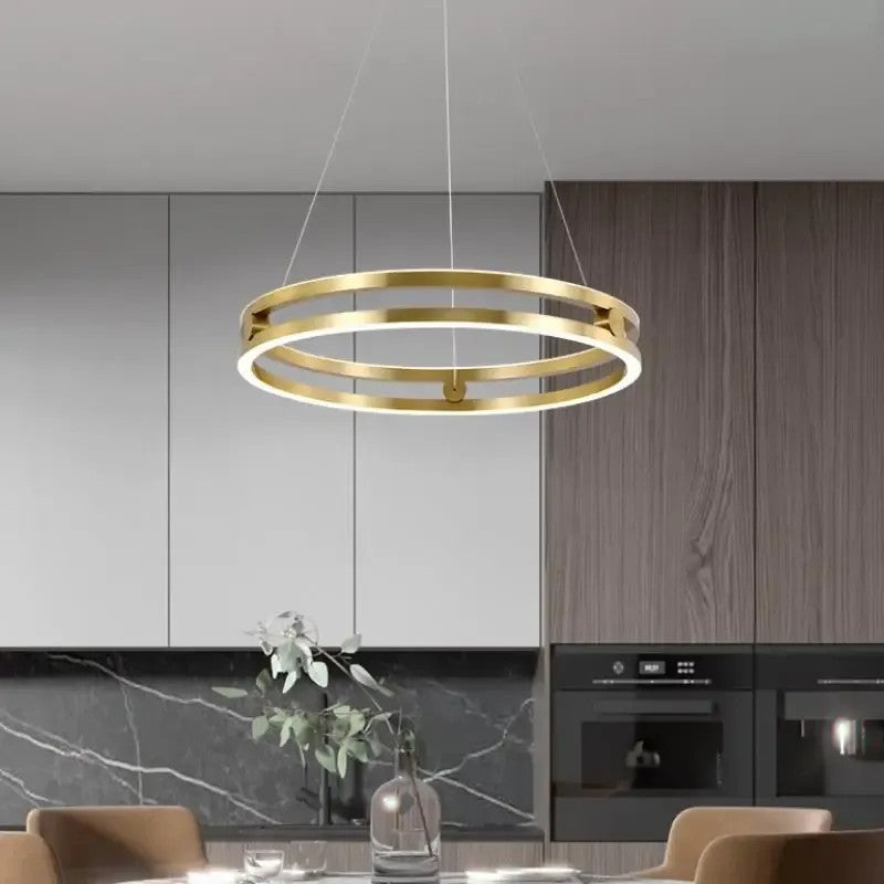 Lampa Wisząca LHJ015-CP 60 CM GOLD 4