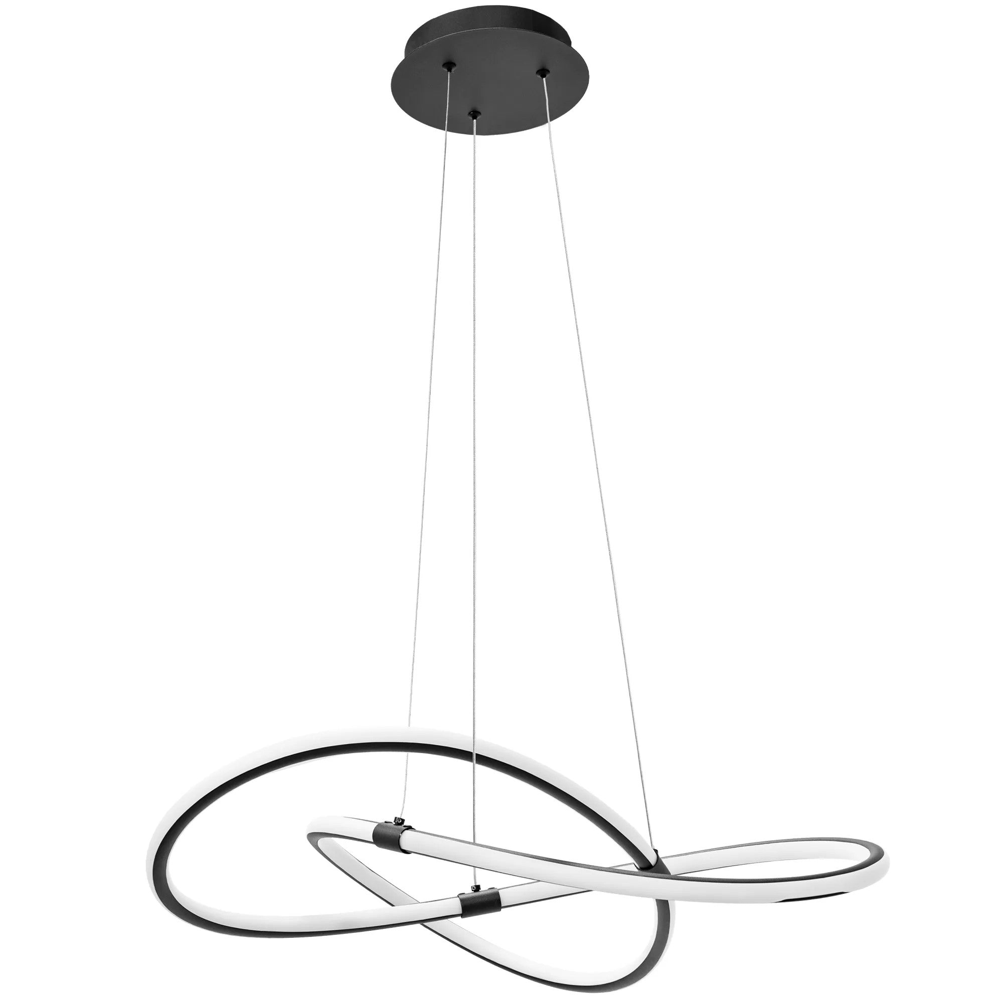 Lampa Wisząca APP1193-CP Czarna 4