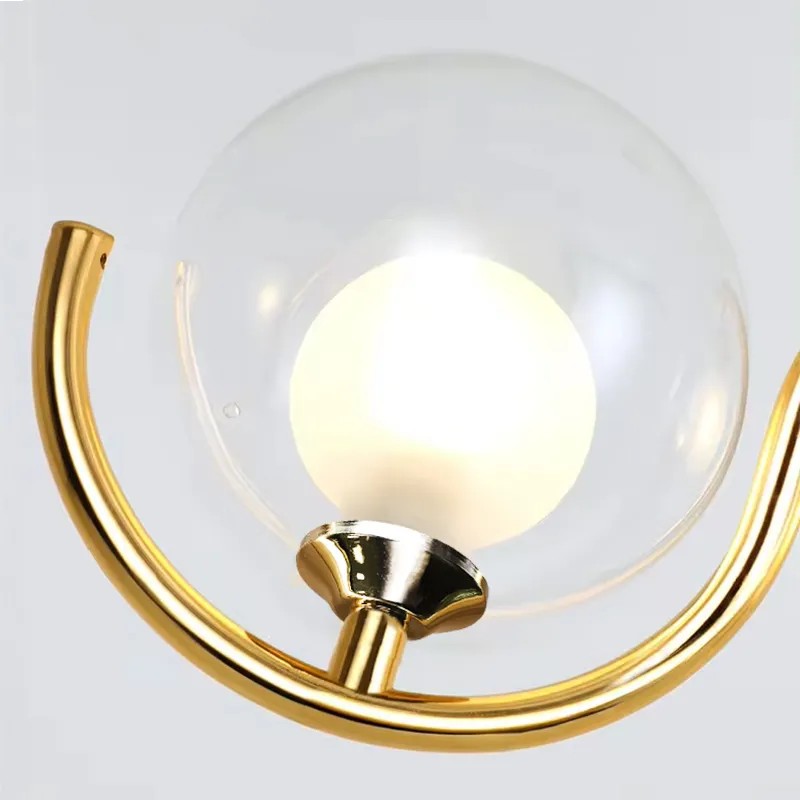 LAMPA SUFITOWA WISZĄCA APP1441-7CP Złota 4