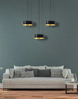 Lampa Wisząca APP1333-1CP BLACK GOLD 4